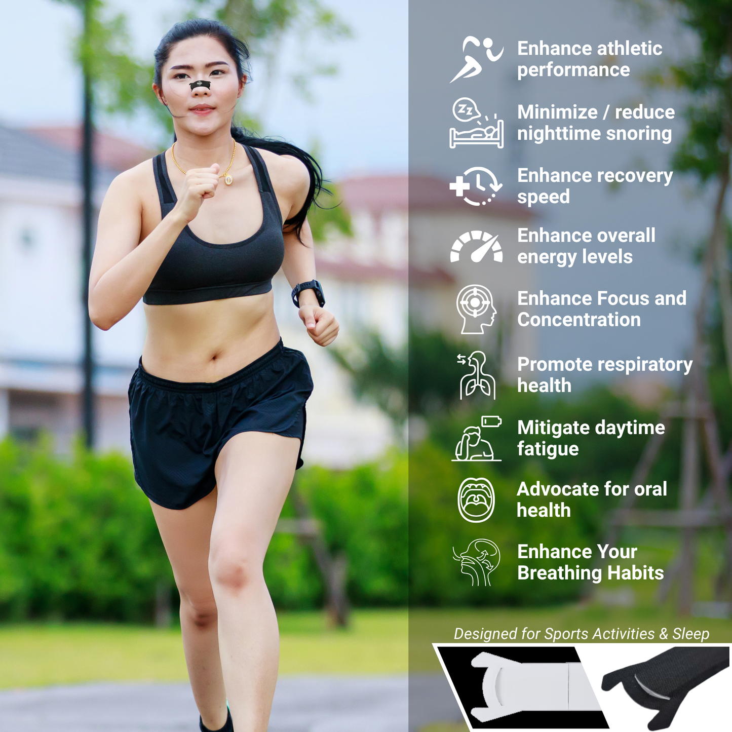 Premium Nose Strips - Performance & Athletic | 35 PCS