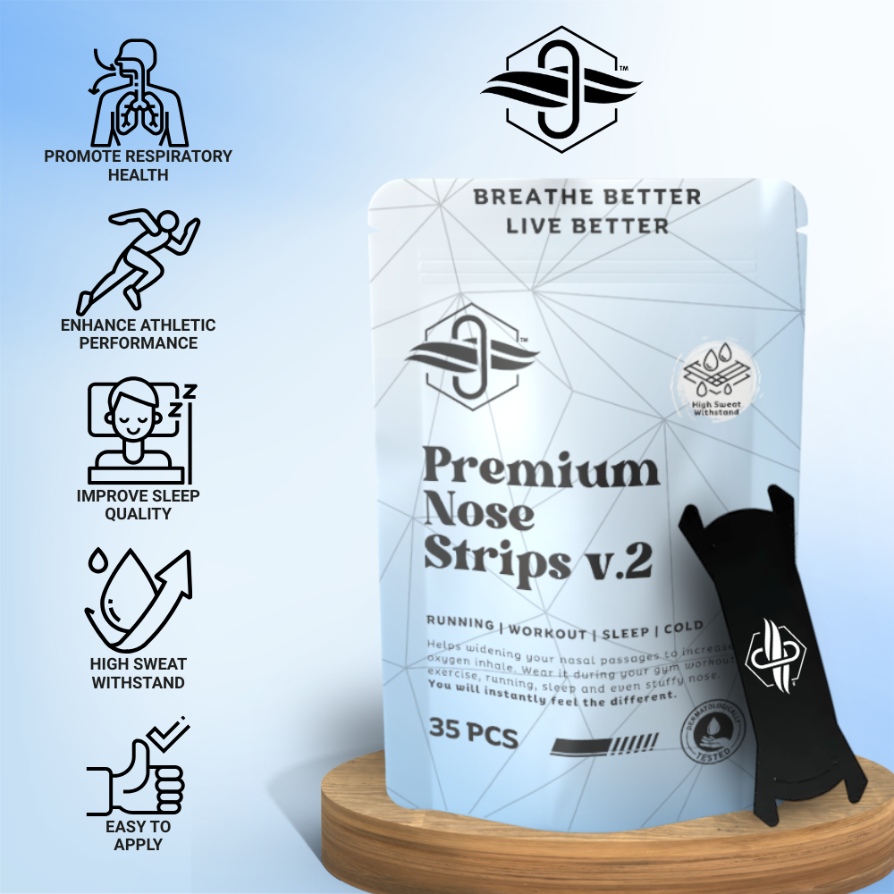 Premium Nose Strips - Performance & Athletic | 35 PCS