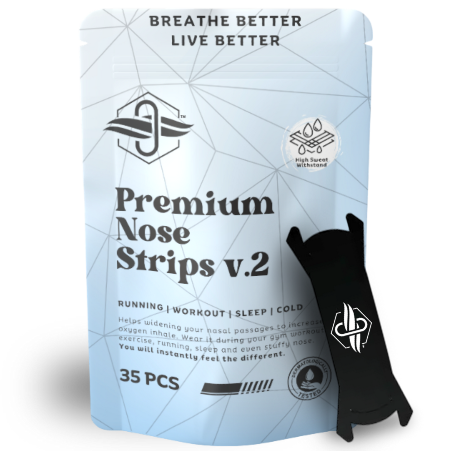 Premium Nose Strips - Performance & Athletic | 35 PCS