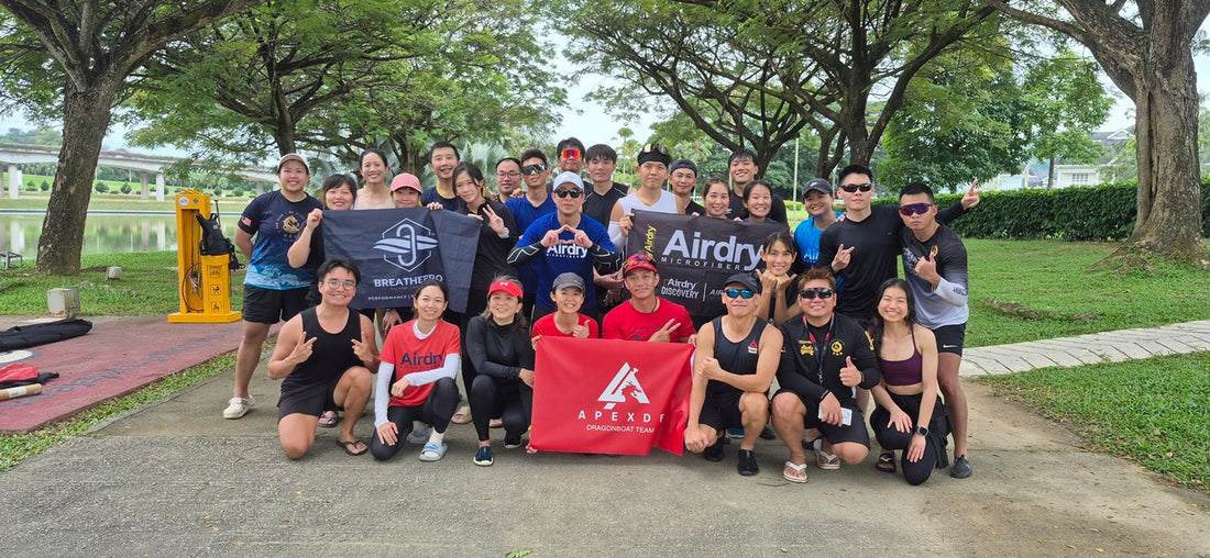 Supporting APEXDB Team on and off the Water