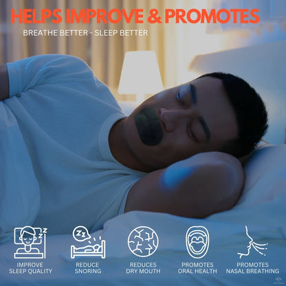 Premium Mouth Tapes - Athletic & Sleep | 35 PCS