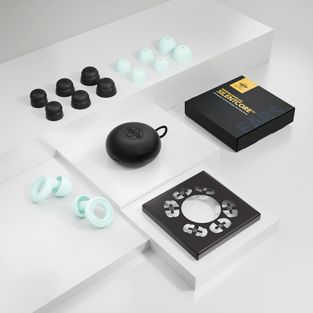 SilentCore™ Earplugs - Sleep & Focus | 4 Sizes
