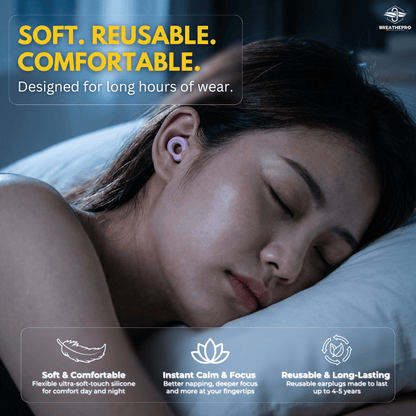 SilentCore™ Earplugs - Sleep & Focus | 4 Sizes