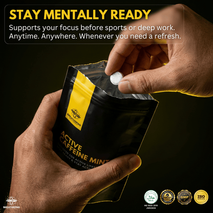 Active Caffeine Mints - Refresh & Focus | 35 Mints