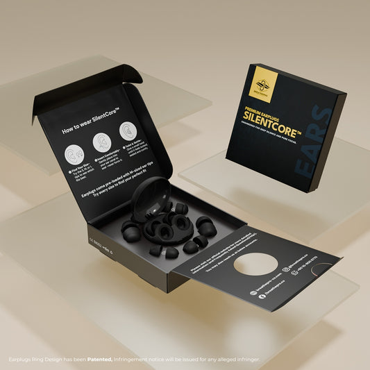 SilentCore™ Earplugs - Sleep & Focus | 4 Sizes