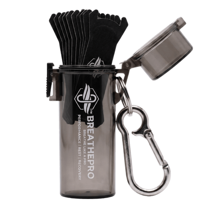 BreathePro Vault - Airtight & Waterproof | 10 Nose Strips Included