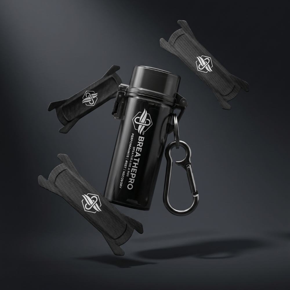 BreathePro Vault - Airtight & Waterproof | 10 Nose Strips Included