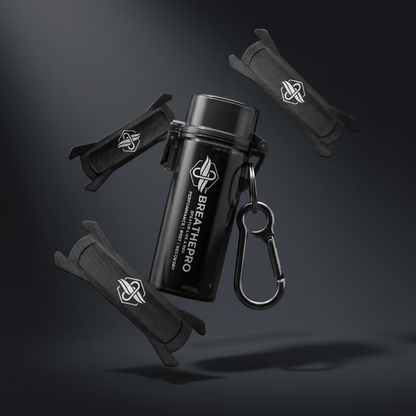BreathePro Vault - Airtight & Waterproof | 10 Nose Strips Included