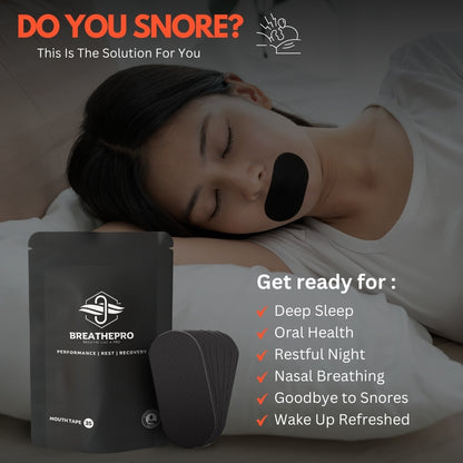 Premium Mouth Tapes - Athletic & Sleep | 35 PCS