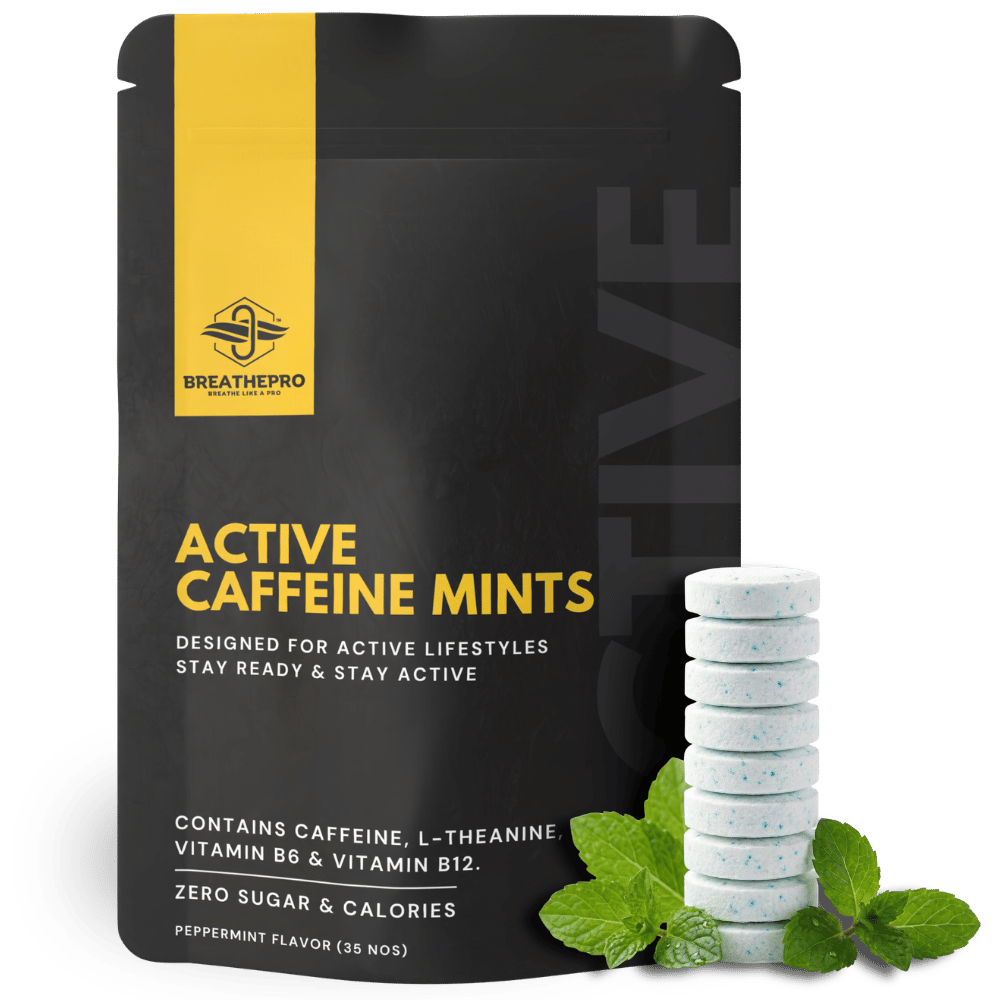 Active Caffeine Mints - Refresh & Focus | 35 Mints