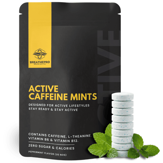 Active Caffeine Mints - Refresh & Focus | 35 Mints